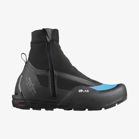 Salomon S/LAB X ALPINE MODULAR Mens Trail Running Shoes Black UK NQXU